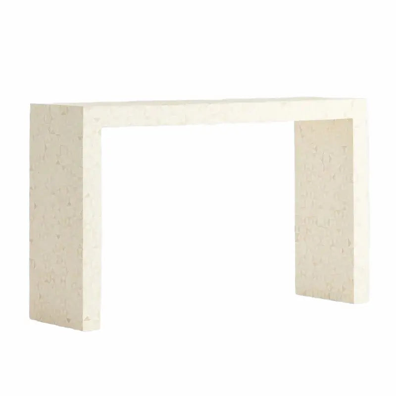 Intarsia Console Table Hand-crafted Mango Wood Mosaic Inlay 50" and 72"