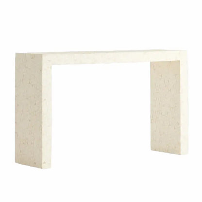 Intarsia Console Table Hand-crafted Mango Wood Mosaic Inlay 50" and 72"
