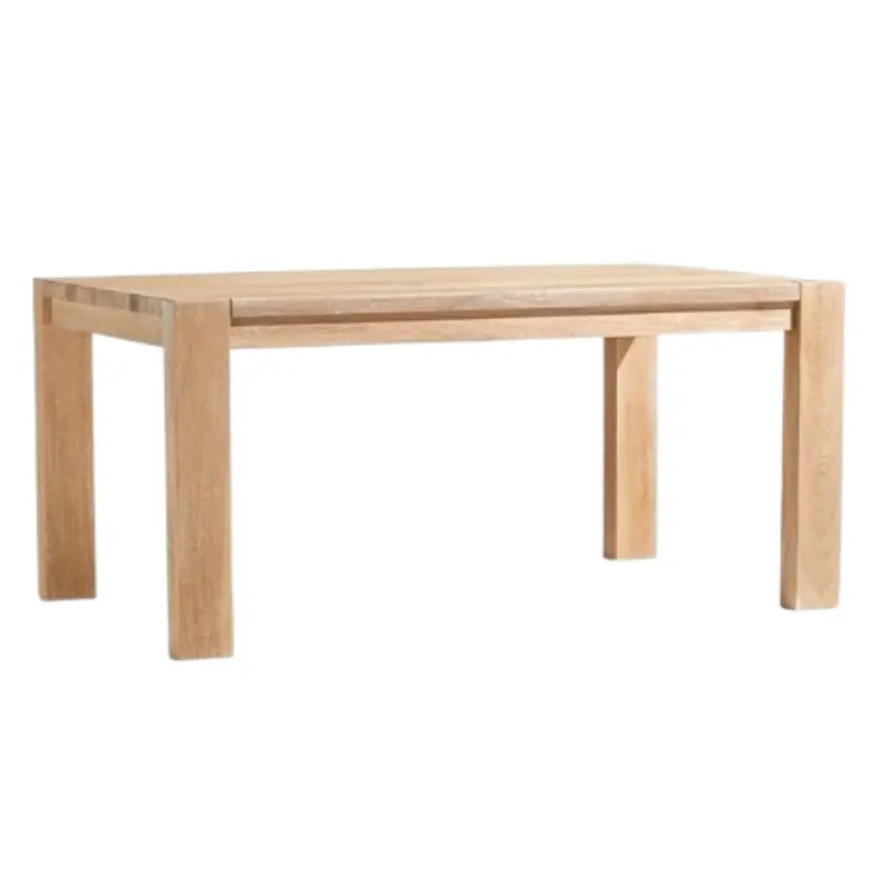 Terra Solid White Oak Dining Table 65" and 90"