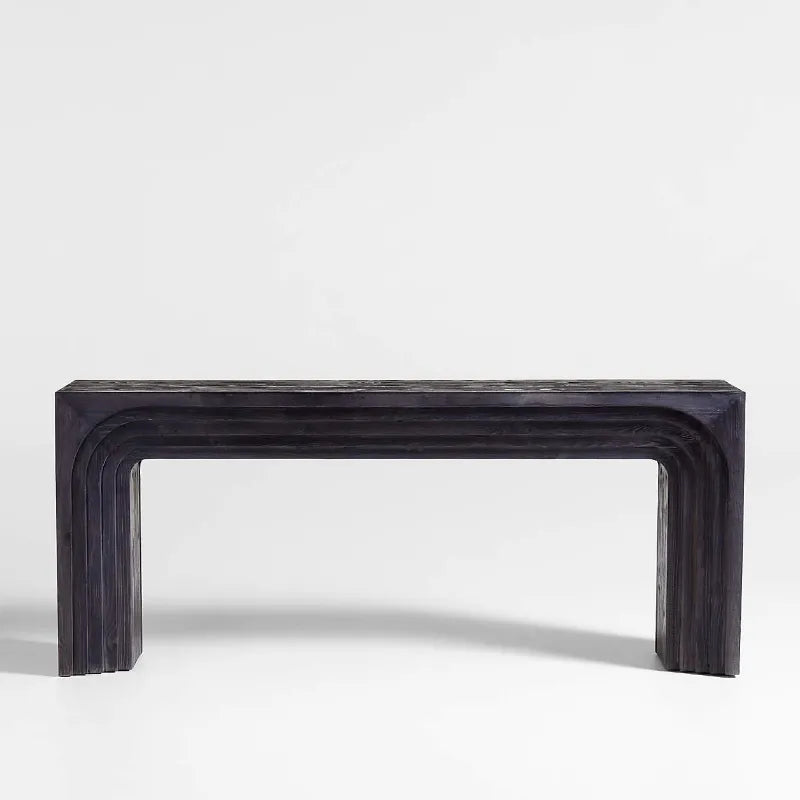 unit ebonised valo console table