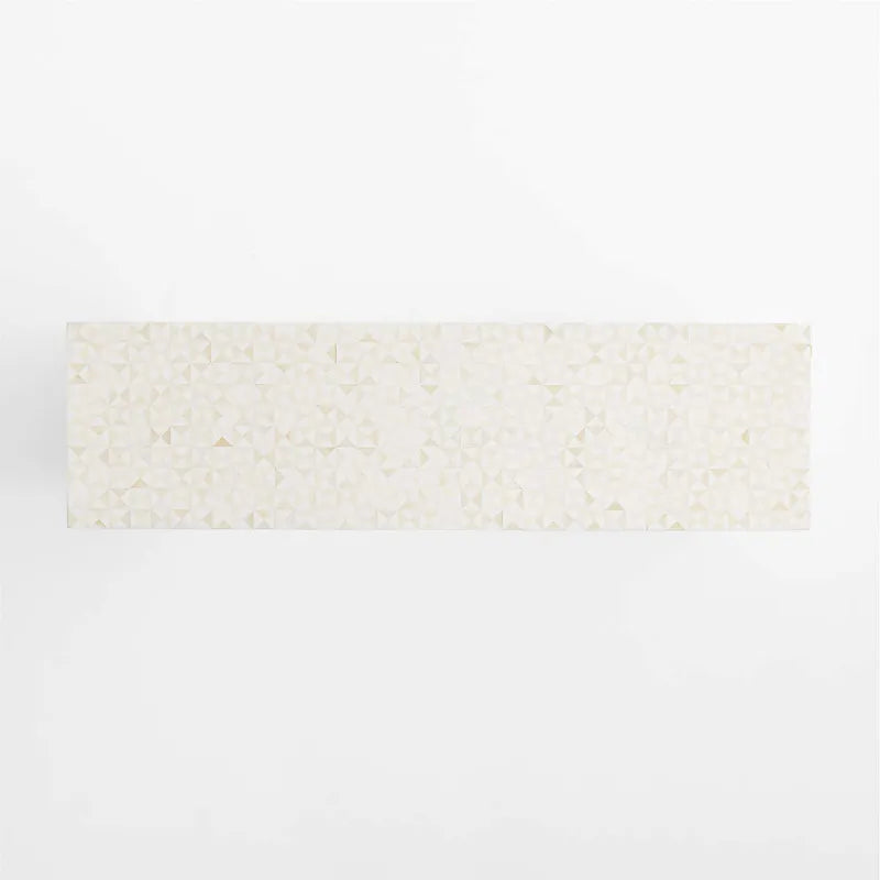 Intarsia Console Table Hand-crafted Mango Wood Mosaic Inlay 50" and 72"
