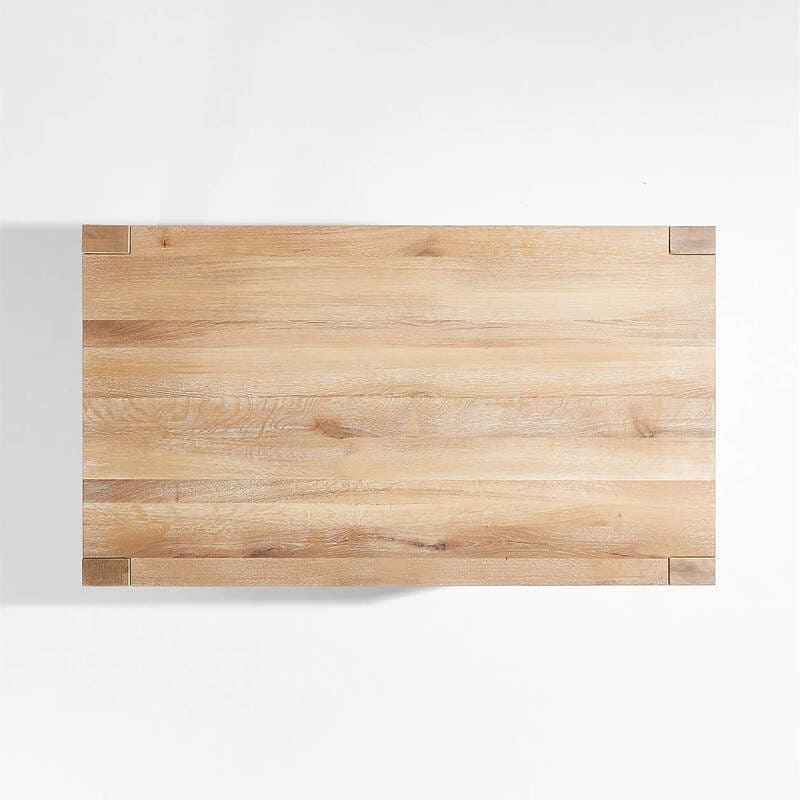 table top view Terra solid wood dining table